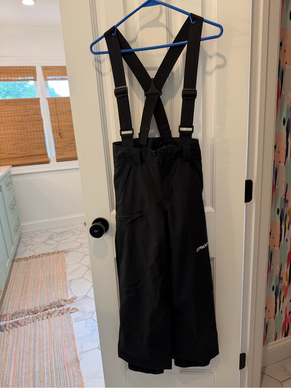 Boys Spyder Ski Bibs